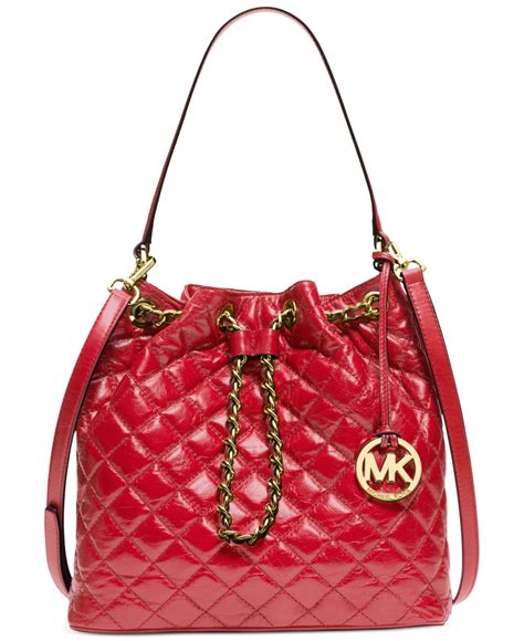 michael kors handbags red knock of|michael kors red shoulder bag.